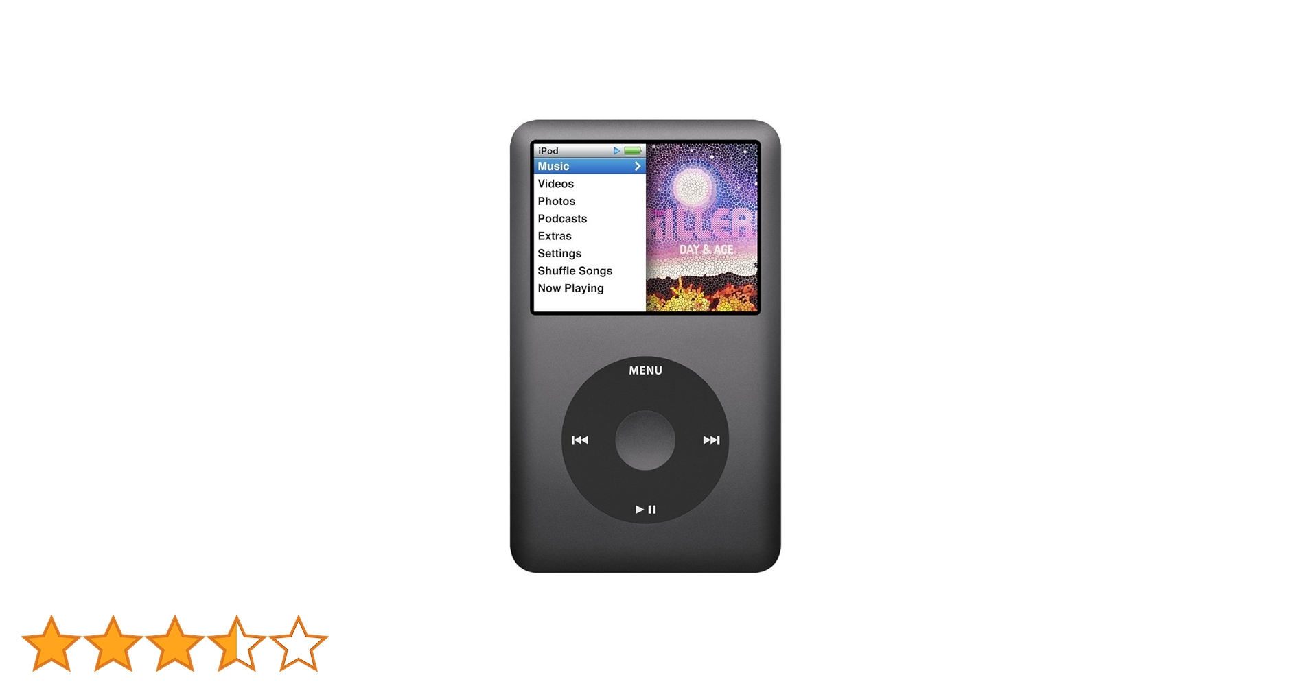 Apple iPod Classic 160GB Black (7th Generation) (Renewed) : Amazon
